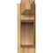 Ekena Millwork Legacy Craftsman Rough Sawn Outlooker, Western Red Cedar, 6"W x 16"D x 16"H OUT06X16X16LEC04RWR - alternate 2